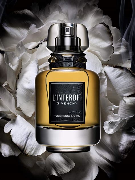 l'interdit tubéreuse noire givenchy|Givenchy l'interdit tuberose.